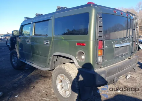 2003 Hummer H2 from USA, damaged, VIN 5GRGN23U83H138609